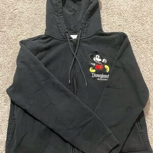 Black Oversized Graphic Hoodie